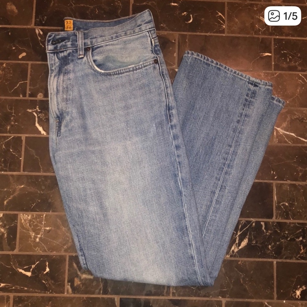 J. Crew Slim Straight Blue Jeans